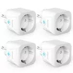 WLAN Smart Steckdose, Intelligente Plug Smart Home Steckdosen Wifi Stecker Alexa Stecker