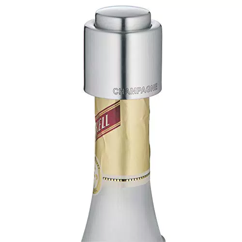 WMF Clever&More Sektverschluss aus Cromargan Edelstahl - Champagnerflaschenverschluss