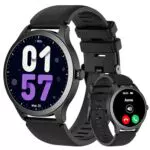 Smartwatch Woneligo Damen mit Telefonfunktion und Herzfrequenzmessung - 100+ Sportmodi, Schlafüberwachung, Wetter, Kamerasteuerung
