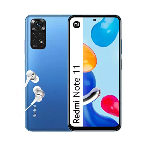 Xiaomi Redmi Note 11 Smartphone mit Kopfhörer und Snapdragon 680