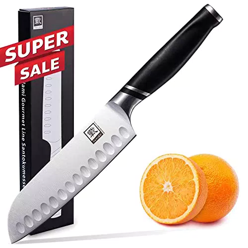 zayiko Filetiermesser 15, 50 cm Klinge I Scharfes Küchenmesser und Profi Kochmesser aus deutschem Stahl mit ABS Griff und Geschenkbox Serie NAMI