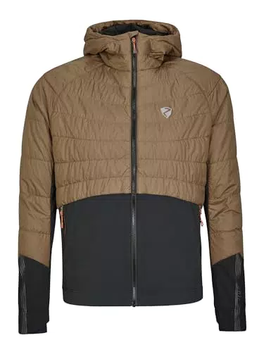 Ziener Herren NAKOS Hybrid-Jacke | Atmungsaktiv & winddicht