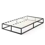 ZINUS Joseph 25 cm Metallrahmenbett, Lattenrost, Holzlattenunterstützung
