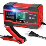 KFZ Batterieladegerät 12V 24V Smart LCD Touchscreen - Auto Motorrad Kleintransporter