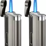 Jetflamme Sturmfeuerzeug Gas Nachfüllbar für Küche und Camping