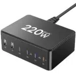 USB C Ladegerät GaN Charger - PD 100W 65W PPS Schnellladegerät für MacBook Pro/Air, iPad, iPhone, Samsung Galaxy