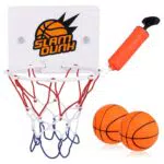 Mini Basketballkorb Set für drinnen und draußen - Unterhaltungsspielzeug für Büro und Zuhause