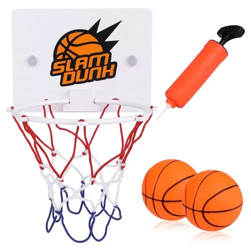 Mini Basketballkorb Set für drinnen und draußen - Unterhaltungsspielzeug für Büro und Zuhause