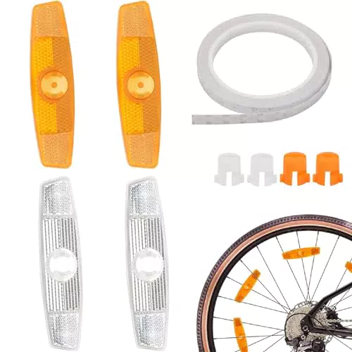Reflektoren Fahrrad für Mountainbike und Rennrad - Sicherheit und Sichtbarkeit
