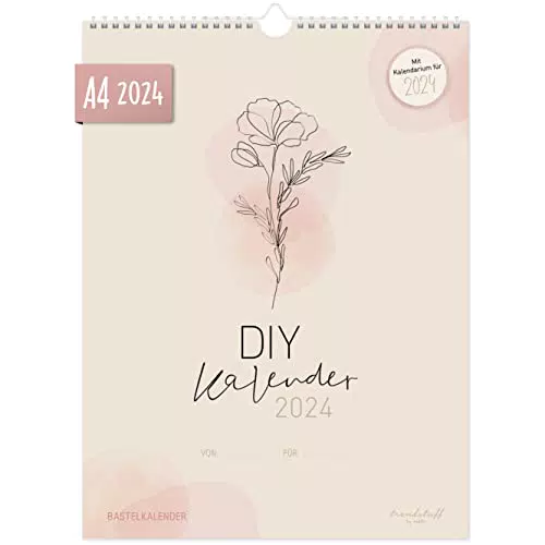 "Trendstuff by Häfft Bastelkalender 2024 | Fotokalender zum Selbstgestalten"