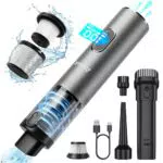 ABASK 3-in-1 Akku Staubsauger Kabellos für Auto und Haus