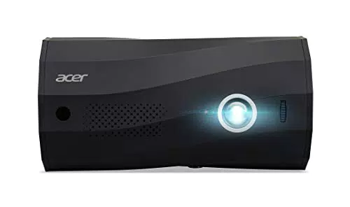 Acer C250i DLP LED Beamer - Full HD 1920 x 1080 Pixel, 300 ANSI Lumen, 5000:1 Kontrast - Tragbarer Projektor mit Keystone und HDMI-Anschluss