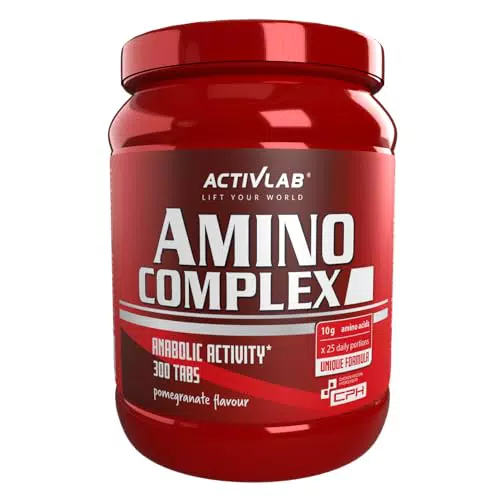 Activlab Amino Complex Granatapfel Geschmack - BCAA, Arginin für Muskelmasse