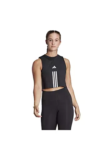 Adidas Damen Tank Top - Modell: Tr-Es Cot - Schwarz/Weiß