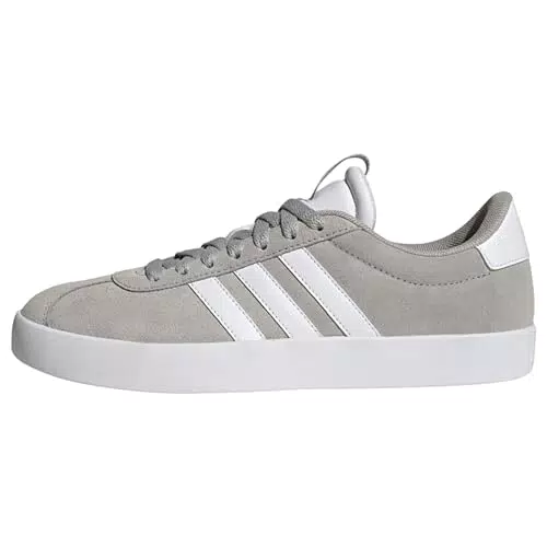 Adidas Damen VL Court 3.0 Sneakers - Grau Weiß Silber