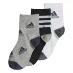 Adidas Socken für Kinder Unisex - Schwarz/Weiß/Grau - Modell HN5736
