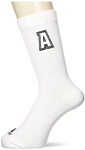 Adidas HY4730 VARSITY SOCK 1P Socks Unisex Adult white/black Größe X