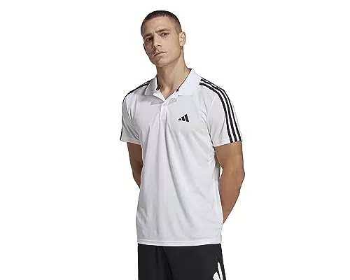 Adidas Polo Shirt Herren IB8109 TR-ES PIQ 3POLO White/Black