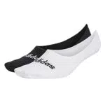Adidas, T Lin Baller 2P, Socken, Weiß Schwarz Unisex-Bambino
