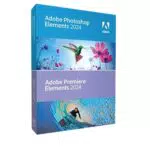 Adobe Photoshop Elements 2024 & Premiere Elements 2024 für PC/Mac - Box mit Aktivierungscode