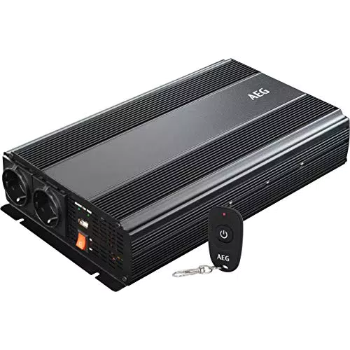 AEG Automotive Sinus-Spannungswandler 1500 W mit Funkfernbedienung