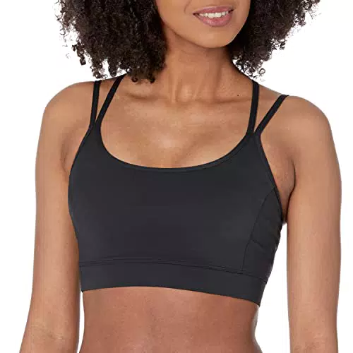 Amazon Essentials Damen Sport-BH mit Riemchenrücken