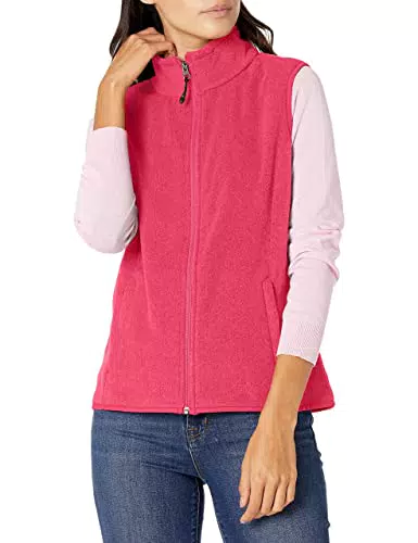 Amazon Essentials Damen Polar Soft Fleece-Weste - Klassische Passform