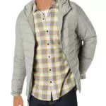 Amazon Essentials Herren Leichte, Wasserabweisende, verstaubare Kapuzenjacke