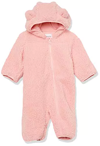 Amazon Essentials Unisex Baby Baby-Schneeoverall aus Sherpa-Fleece