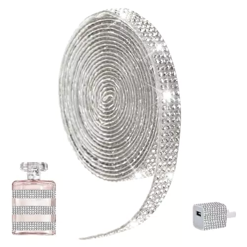 Strassband Selbstklebend Kristall Diamantband für Handwerk und Dekoration