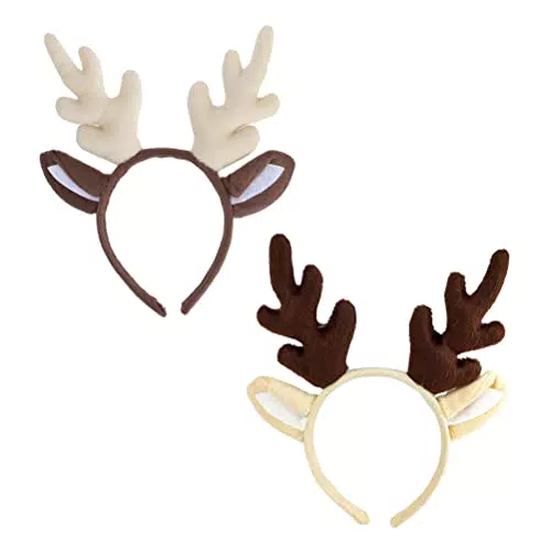 Rentier Geweih Haarreif für Kinder - Weihnachts Festival Haarschmuck