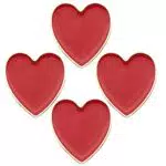 Amosfun Herz Anstecknadel - Valentinstag Brosche für Frauen