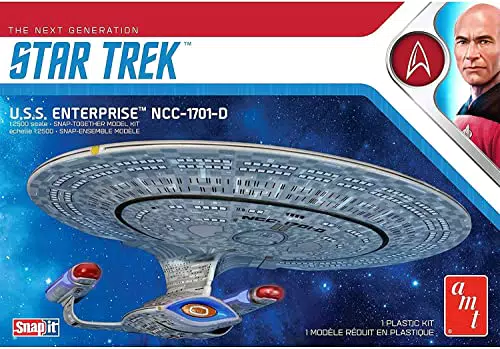 Star Trek USS Enterprise Modellbausatz 1/2500 - Hochwertiges Sammlerstück