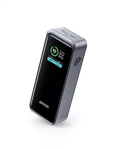 Anker Prime Powerbank mit 12.000mAh und 2 Ports - Kompatibel mit iPhone, Galaxy, MacBook und mehr