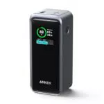 Anker Powerbank 20.000mAh mit 200W Leistung und USB-C/A Anschlüssen - Kompatibel mit iPhone, Samsung, MacBook, Dell