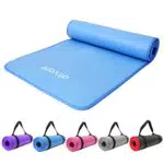 Yogamatte von ATIVAFIT - Rutschfeste Trainingsmatte für Pilates und Yoga