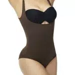 ATTLADY Damen Shapewear Body Shaper - Figurformender Bodysuit mit Bauchweg-Effekt