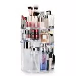 Auxmir Make Up Kosmetik Organizer, 360° Drehbar Aufbewahrung