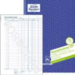 AVERY Zweckform 1227 Recycling Kassenabrechnung A4 - 2x50 Blatt - Blaupapier - MwSt.-Spalte - Rechtsexperten geprüft - DE/AT - Buchführung