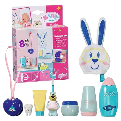 Zapf Creation - BABY born Badespaß Set für das Badezimmer
