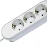 Bachmann SMART Steckdosenleiste mit 3 Schutzkontaktsteckdosen