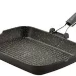 Barazzoni Grillpfanne - Hochwertige Pfanne für perfektes Grillen, 35 x 25 cm