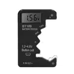 Batterietester für AA AAA 6F22 9 V 1.5 V Batterien mit LCD Display - Universell für Haushaltsbatterien