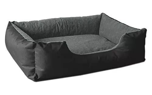 BedDog Hundebett LUPI - Hundekissen mit abziehbarem waschbarem Bezug