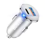 Auto Ladegerät USB C PD&QC 3.0 Schnellladung - Kompatibel mit iPhone, Galaxy, iPad