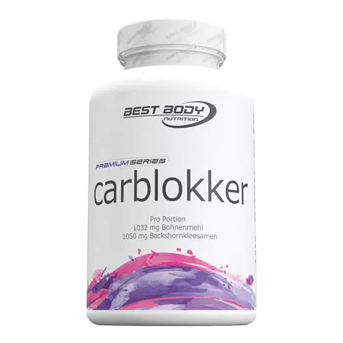 Best Body Nutrition Carblokker mit Bockshornkleesamen - Natürliche Unterstützung für die Kohlenhydratverdauung