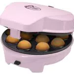Bestron 3-in-1 Cakemaker im Retro Design mit 3 Backplatten: Donuts, Muffins, Cakepops