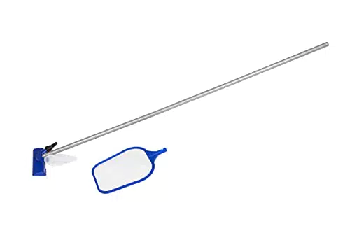 Bestway Flowclear™ Poolpflege Set für Pools bis 396 cm - Venturi-Sauger & Kescher
