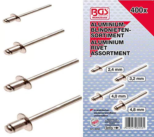 BGS Blindnieten-Sortiment aus Aluminium