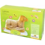 Backform Lamm 3D-Osterhase aus hochwertigem Karbonstahl - Antihaftbeschichtung - Rezeptvorschlag